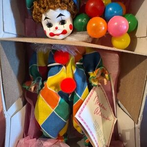 Madame Alexander Blue Box Clown Doll